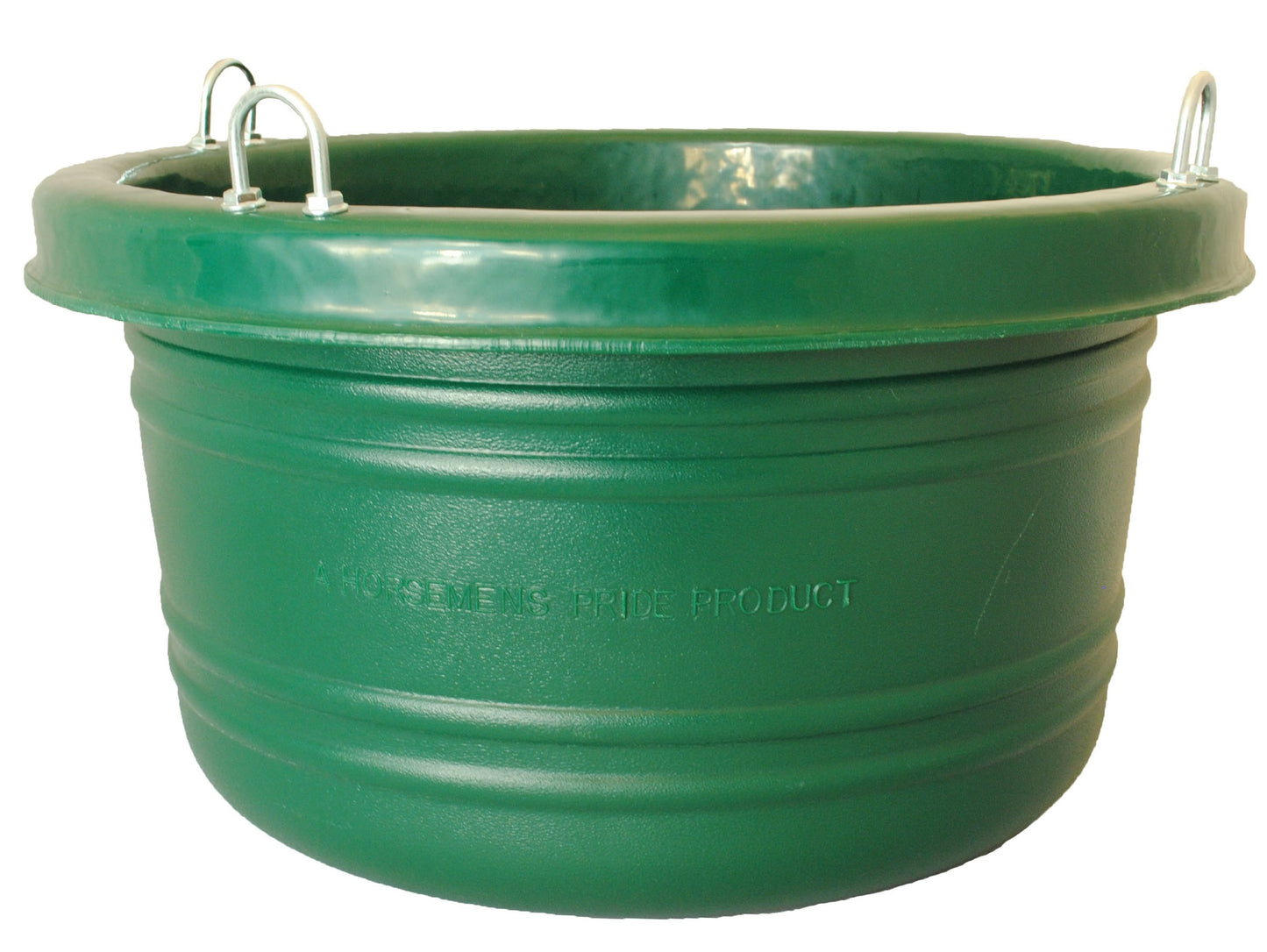 Horsemens Pride Horse Feed Tub Large 30 Quarts Green at Horsey Horse