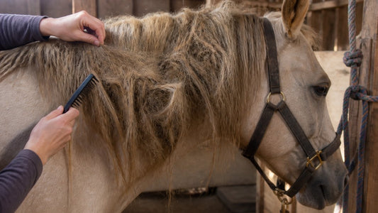 How to Groom a Horse With a Matted Mane