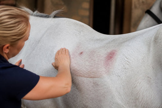 Signs of Saddle Pressure Points on Your Horse's Back