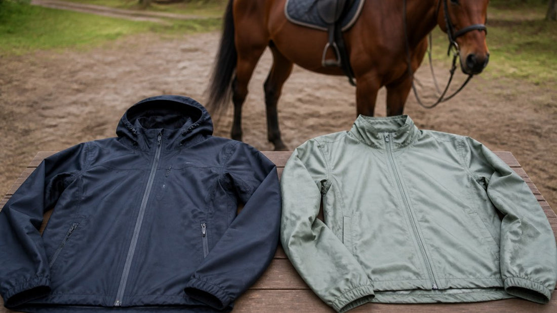 Waterproof Jackets vs Windbreakers for Trail Riding