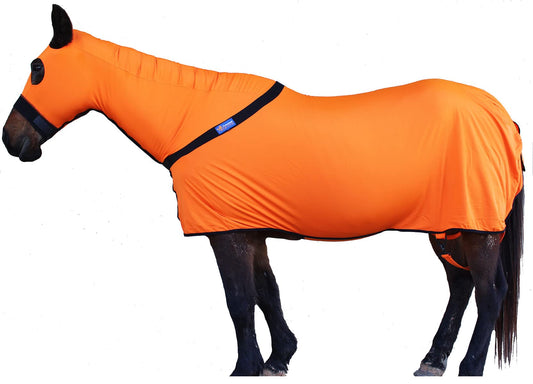 CHALLENGER Comfort Stretch Sleazy Full Body Sheet - Orange, Large (76"- 78")