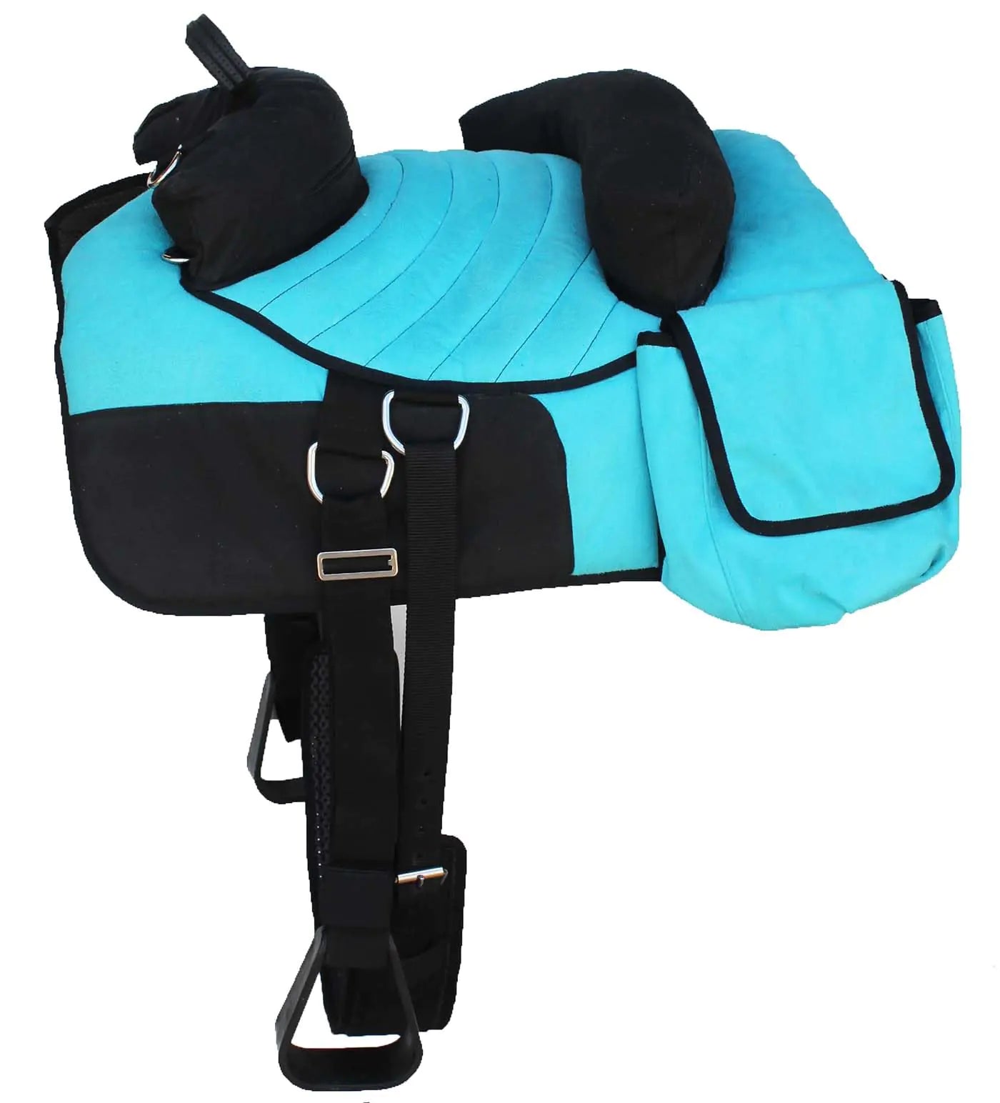 CHALLENGER Deluxe Bareback Trail Saddle Pad with Pockets - view 2