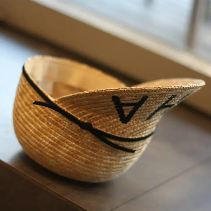 Letter Straw Baseball Cap - view 5