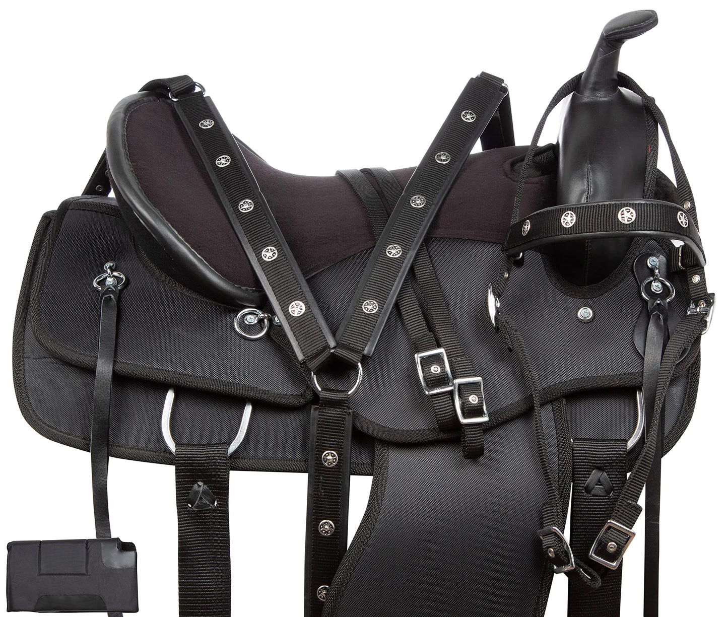 Acerugs Synthetic Cordura Western Saddle - view 2