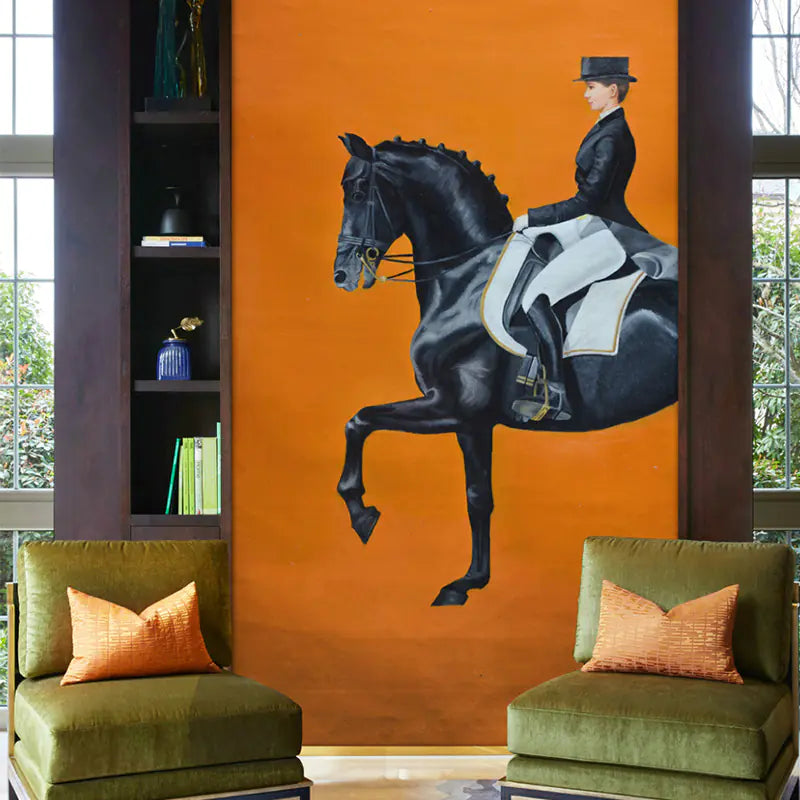 European Royal Equestrian Canvas Wall Art - view 7