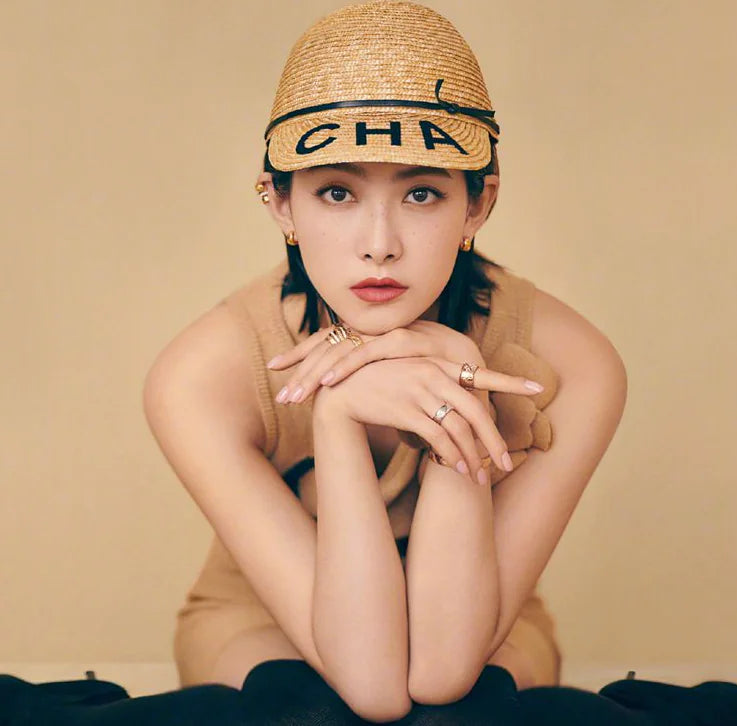 Letter Straw Baseball Cap - view 6
