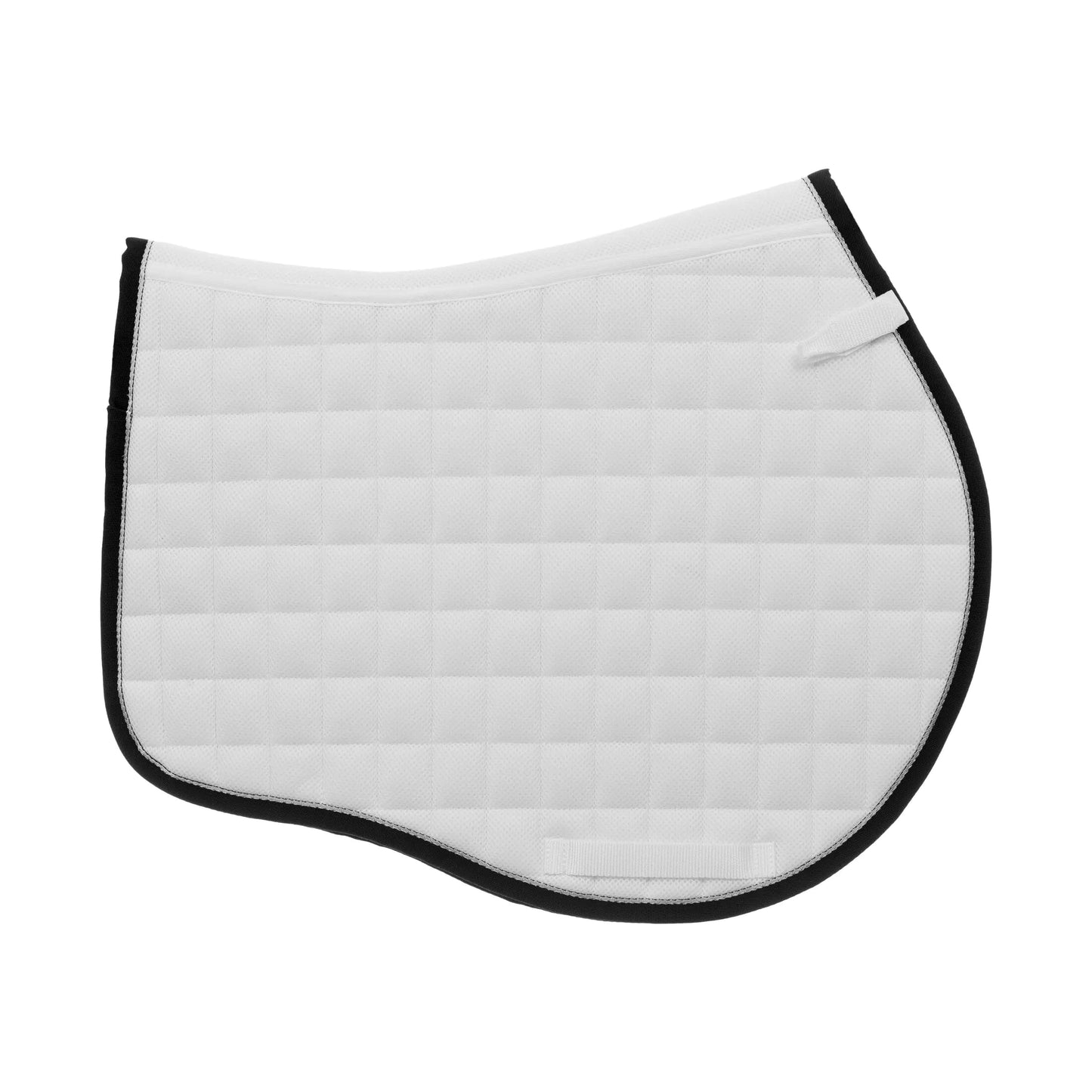Equinavia Svalbard NordicAir All Purpose Saddle Pad | Breathable Micromesh | Contoured Shape - White - Horse