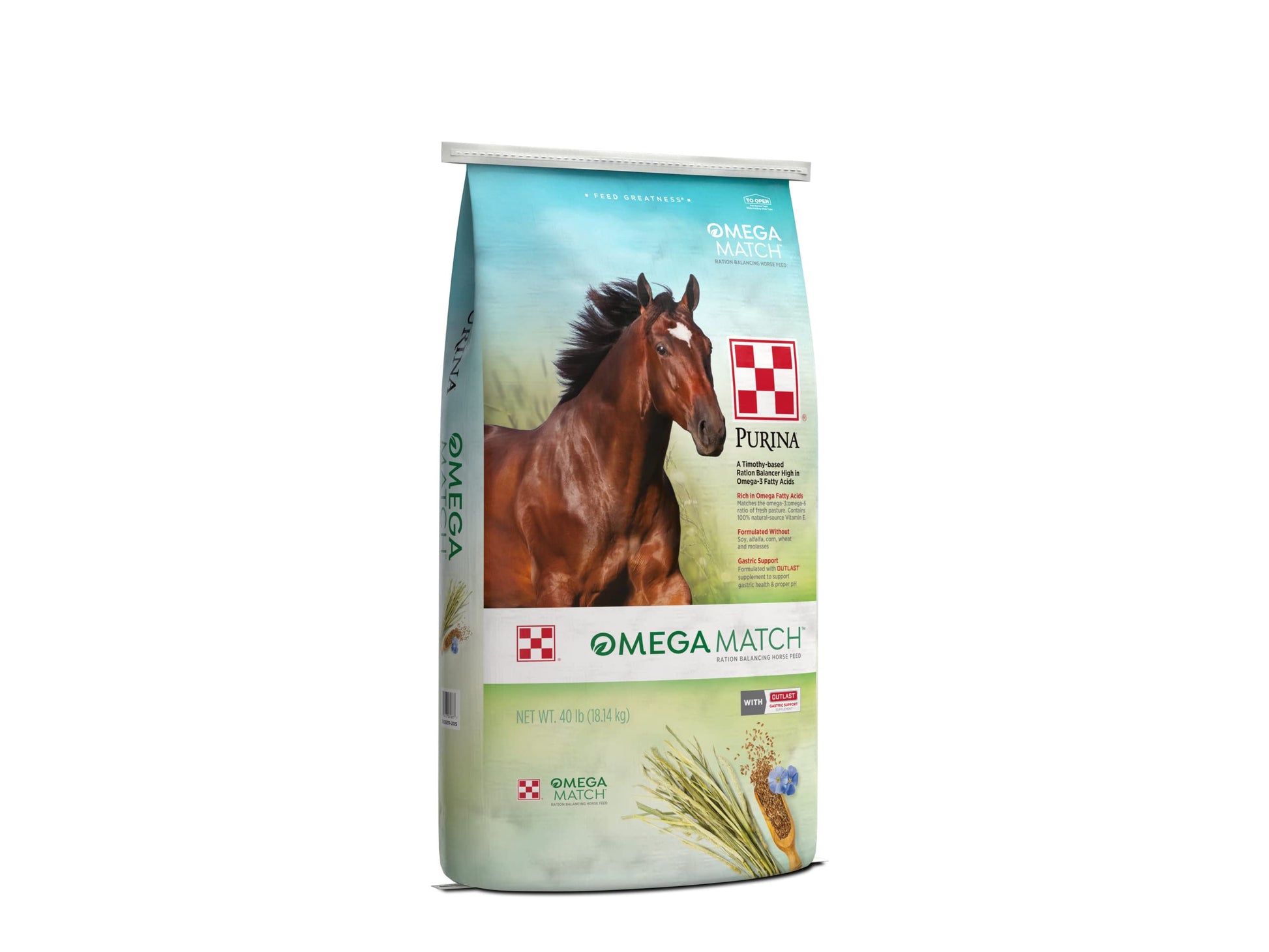 Purina | Omega Match Ration Balancing Horse Feed at Horsey Horse