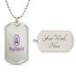 Megg Digital AI Dog Tag Necklace