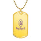 Megg Digital AI Dog Tag Necklace