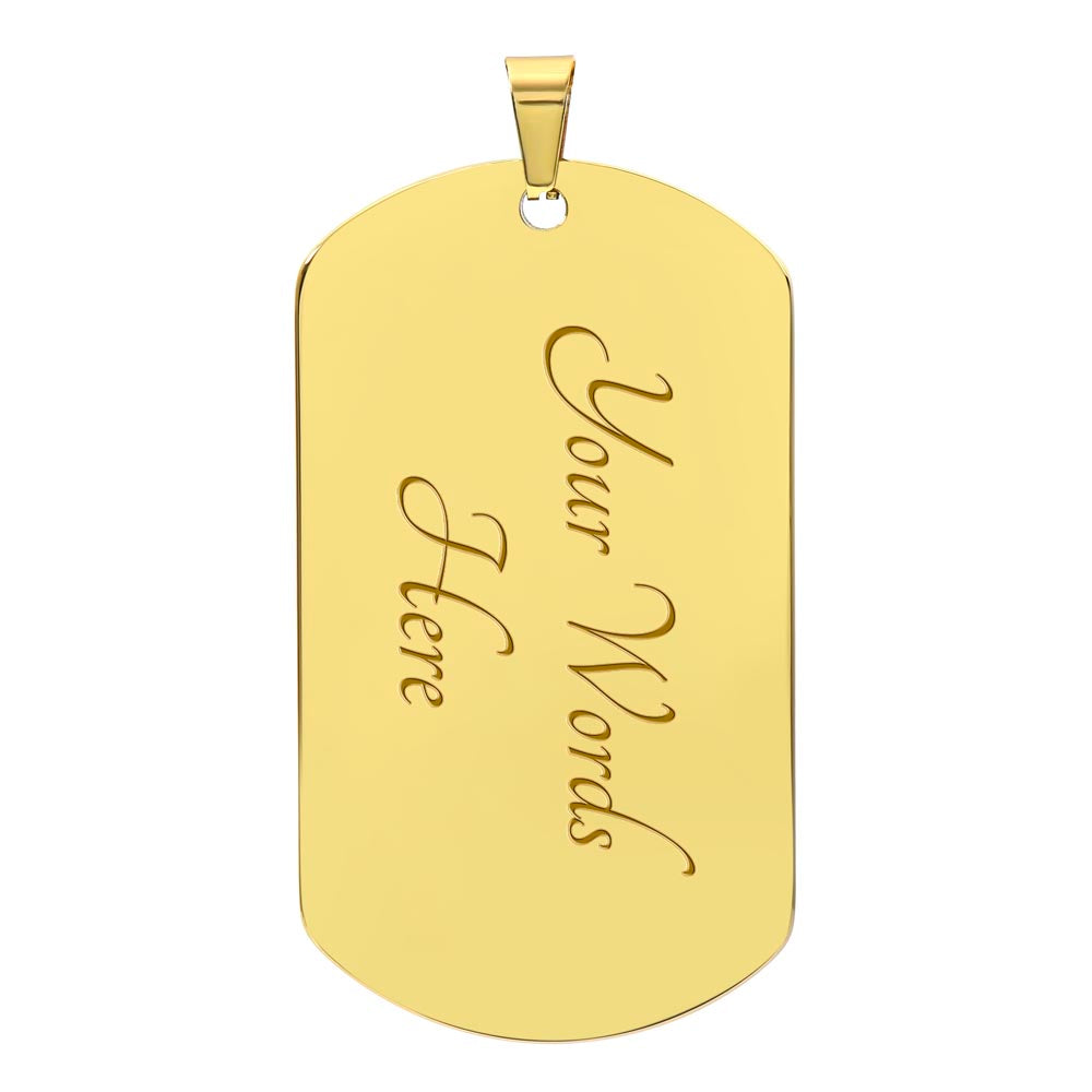 Megg Digital AI Dog Tag Necklace