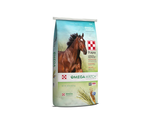 Purina | Omega Match Ration Balancing Horse Feed at Horsey Horse