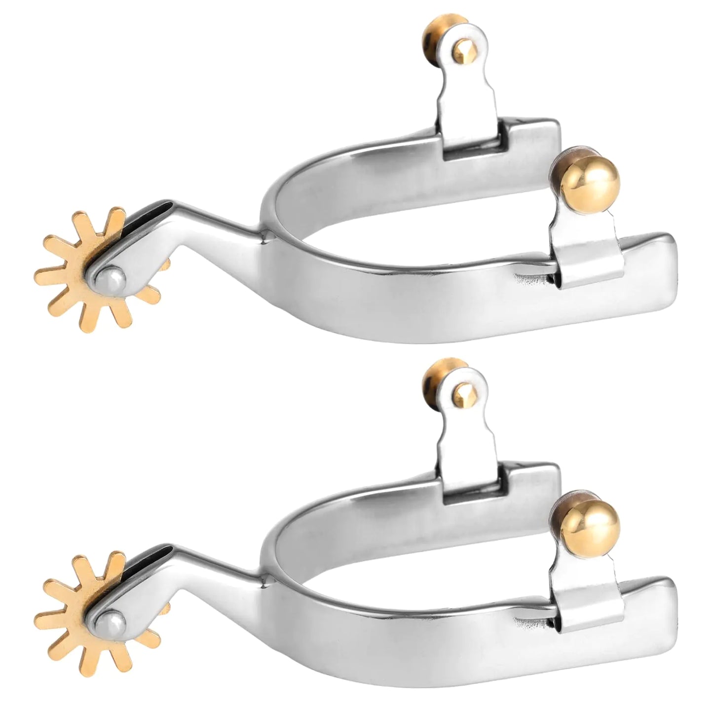 Lnrueg Stainless Steel Horse Spurs, 2-Pack - view 2